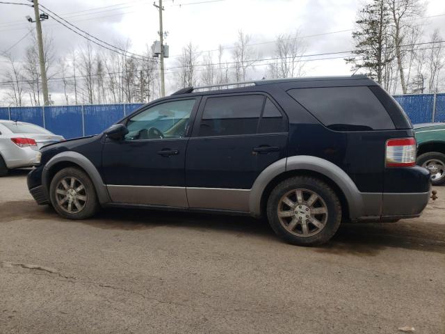 1FMDK05W38GA04549 - 2008 FORD TAURUS X SEL BLUE photo 2