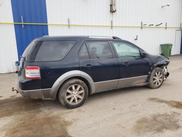 1FMDK05W38GA04549 - 2008 FORD TAURUS X SEL BLUE photo 3