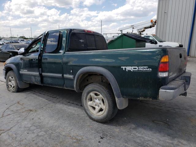 5TBBT44142S300434 - 2002 TOYOTA TUNDRA ACCESS CAB 绿色 照片 2