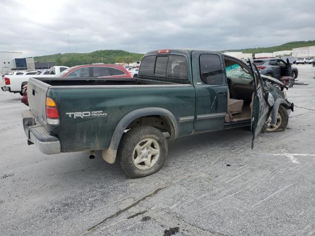 5TBBT44142S300434 - 2002 TOYOTA TUNDRA ACCESS CAB GREEN photo 3