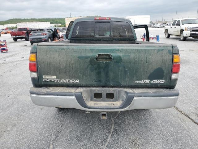 5TBBT44142S300434 - 2002 TOYOTA TUNDRA ACCESS CAB 绿色 照片 6