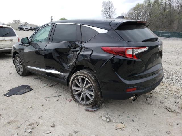 5J8TC2H54LL021583 - 2020 ACURA RDX TECHNOLOGY BLACK photo 2