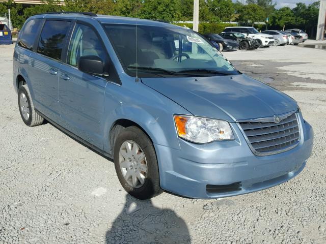 2A4RR4DE6AR344413 - 2010 CHRYSLER TOWN & COU LX BLUE photo 1