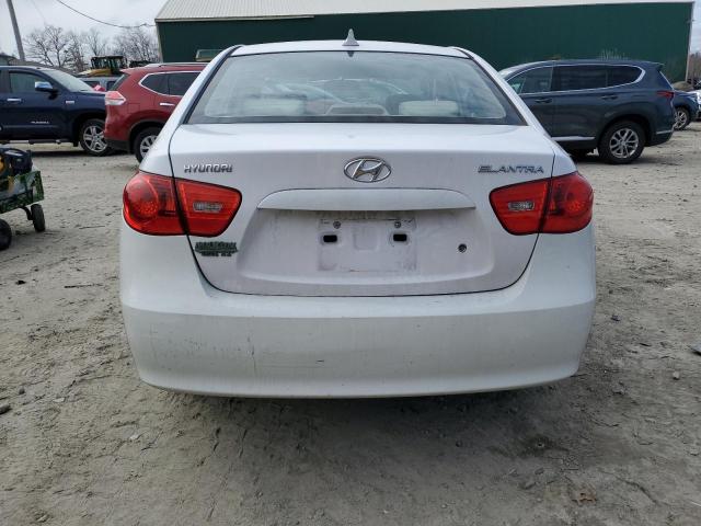 KMHDU46D89U805737 - 2009 HYUNDAI ELANTRA GLS WHITE photo 6