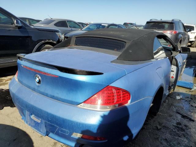 WBAEK13486CN72202 - 2006 BMW 650 I BLUE photo 3