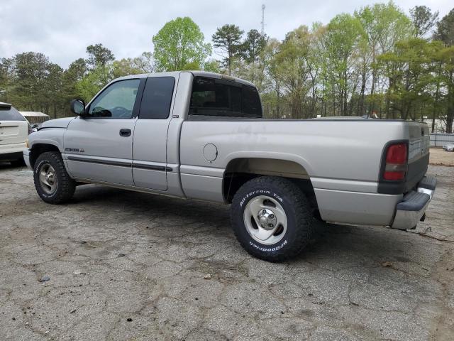 1B7HC13Y01J256880 - 2001 DODGE RAM 1500 SILVER photo 2