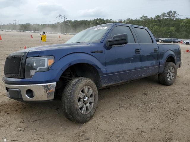 1FTEW1C83AFC96979 - 2010 FORD F150 SUPERCREW BLUE photo 1