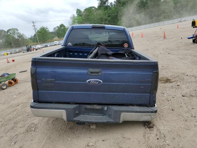 1FTEW1C83AFC96979 - 2010 FORD F150 SUPERCREW BLUE photo 6