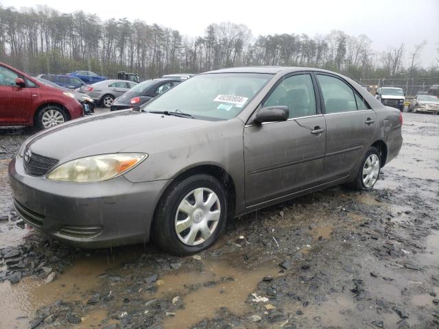 4T1BE32K92U517153 - 2002 TOYOTA CAMRY LE GRAY photo 1
