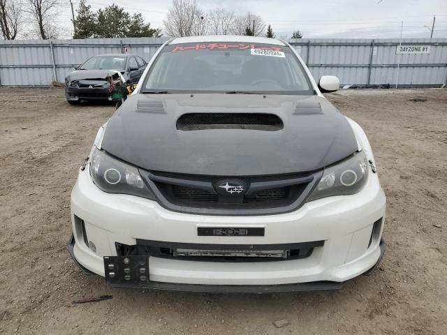 JF1GR7E64DG201591 - 2013 SUBARU IMPREZA WRX WHITE photo 5