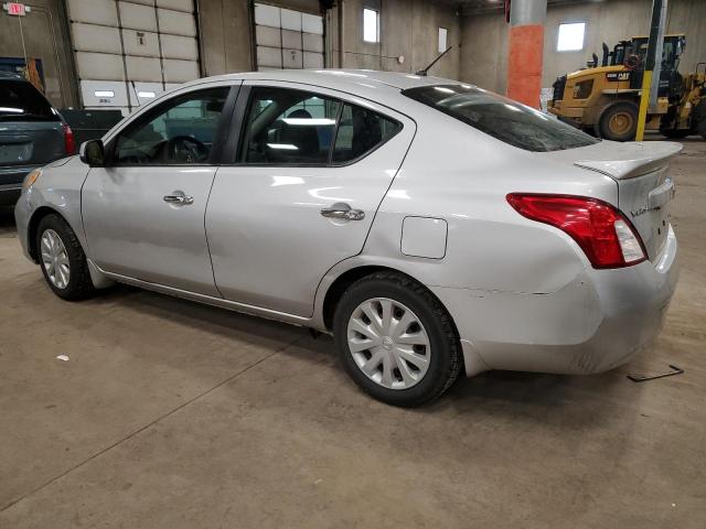 3N1CN7AP7DL857169 - 2013 NISSAN VERSA S SILVER photo 2