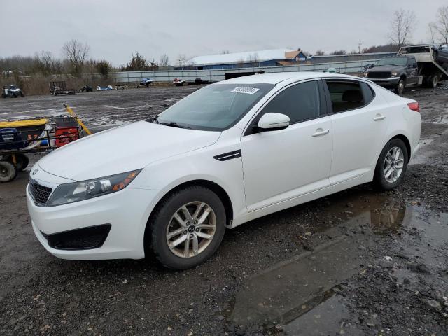 KNAGM4A78B5186783 - 2011 KIA OPTIMA LX WHITE photo 1