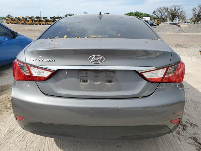 5NPEB4AC6EH892863 - 2014 HYUNDAI SONATA GLS GRAY photo 6