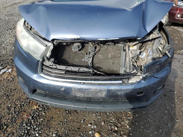 5TDJKRFH9GS307271 - 2016 TOYOTA HIGHLANDER XLE 蓝色 照片 11