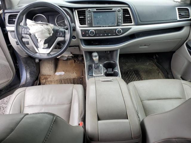 5TDJKRFH9GS307271 - 2016 TOYOTA HIGHLANDER XLE 蓝色 照片 8