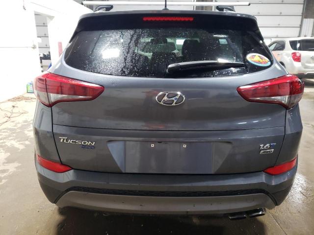 KM8J3CA21GU221621 - 2016 HYUNDAI TUCSON LIMITED GRAY photo 6