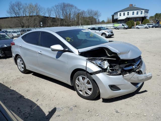 KMHDH4AE5CU258857 - 2012 HYUNDAI ELANTRA GLS SILVER photo 4