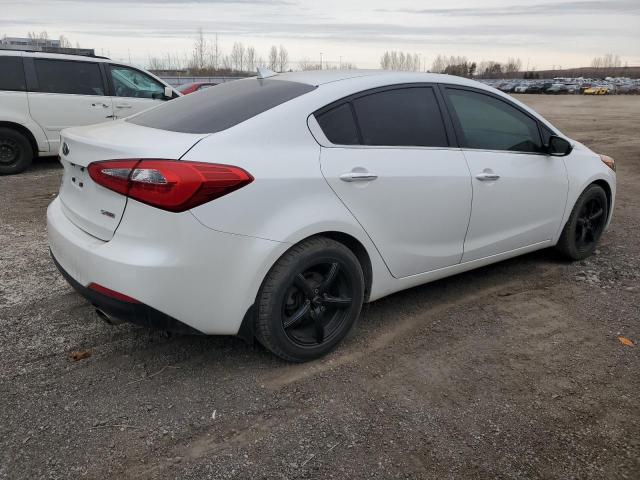 KNAFZ4A89F5312760 - 2015 KIA FORTE EX WHITE photo 3