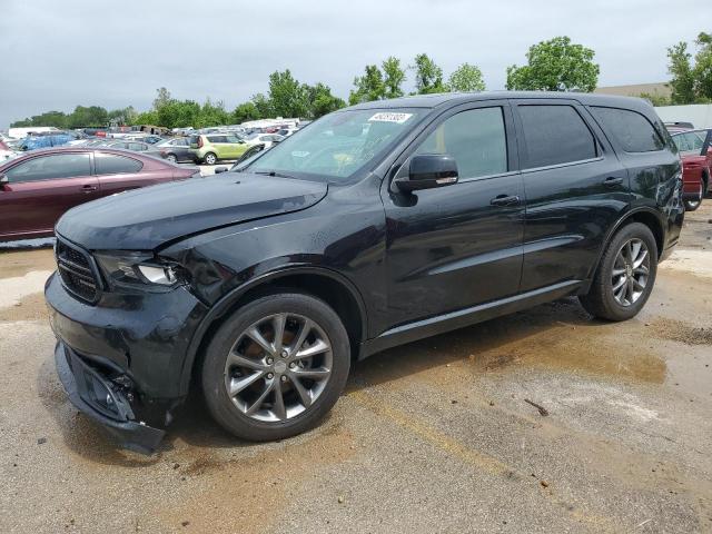 1C4RDJDG6HC789466 - 2017 DODGE DURANGO GT BLACK photo 1