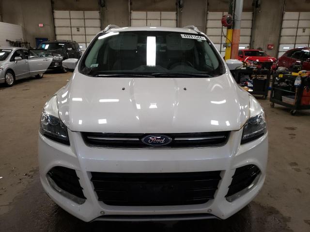 1FMCU9JX5EUA13338 - 2014 FORD ESCAPE TITANIUM WHITE photo 5