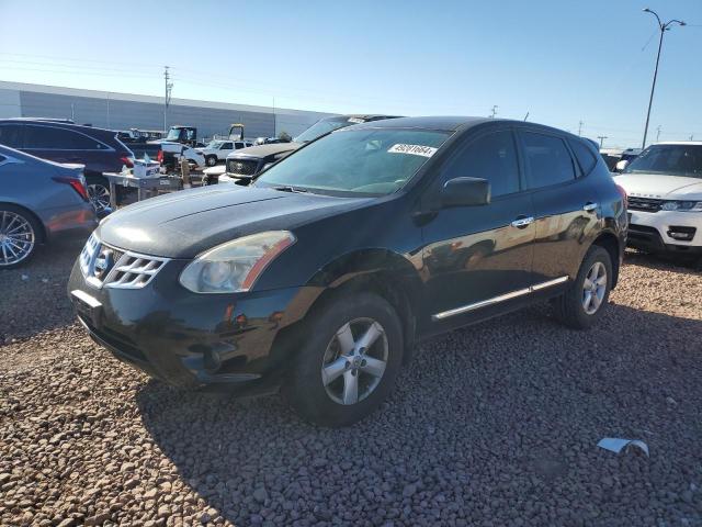 JN8AS5MT7CW300284 - 2012 NISSAN ROGUE S BLACK photo 1