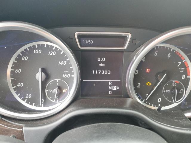 4JGDA5HB4CA019887 - 2012 MERCEDES-BENZ ML 350 4MATIC BLACK photo 9