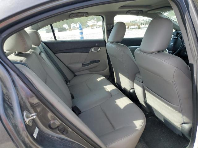 2HGFB2F98DH567386 - 2013 HONDA CIVIC EXL GRAY photo 10