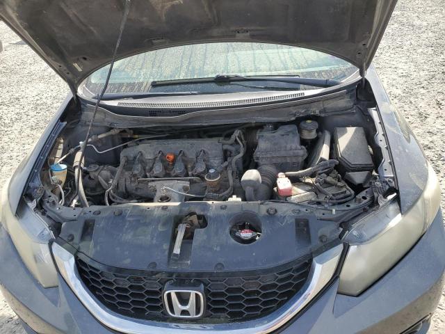 2HGFB2F98DH567386 - 2013 HONDA CIVIC EXL GRAY photo 11