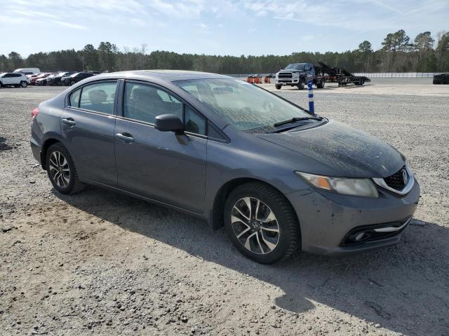2HGFB2F98DH567386 - 2013 HONDA CIVIC EXL GRAY photo 4