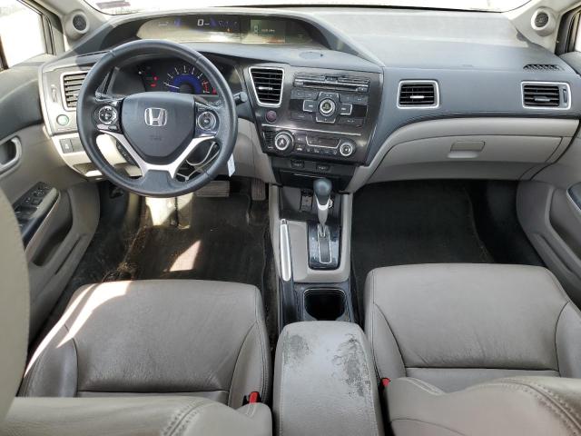 2HGFB2F98DH567386 - 2013 HONDA CIVIC EXL GRAY photo 8