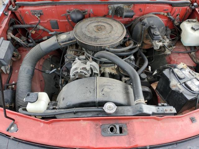 1B7FL26X4TW705399 - 1996 DODGE DAKOTA RED photo 11