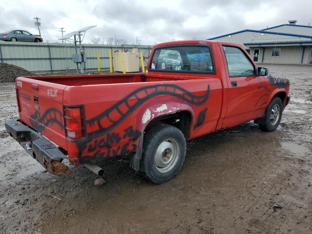 1B7FL26X4TW705399 - 1996 DODGE DAKOTA RED photo 3