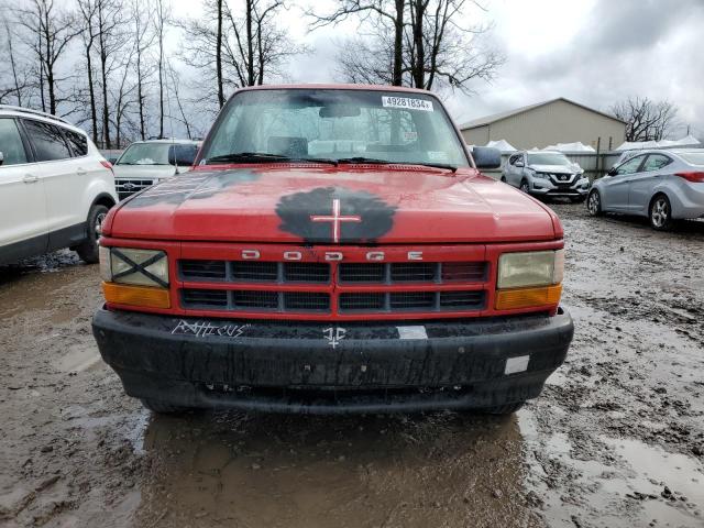 1B7FL26X4TW705399 - 1996 DODGE DAKOTA RED photo 5