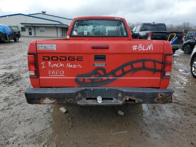 1B7FL26X4TW705399 - 1996 DODGE DAKOTA RED photo 6