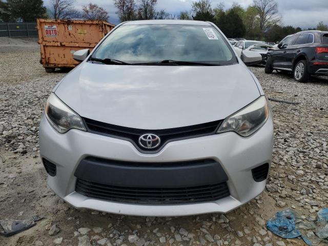 5YFBURHE8EP036520 - 2014 TOYOTA COROLLA L SILVER photo 5