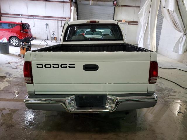 1B7GL2AN8YS634605 - 2000 DODGE DAKOTA QUAD WHITE photo 6