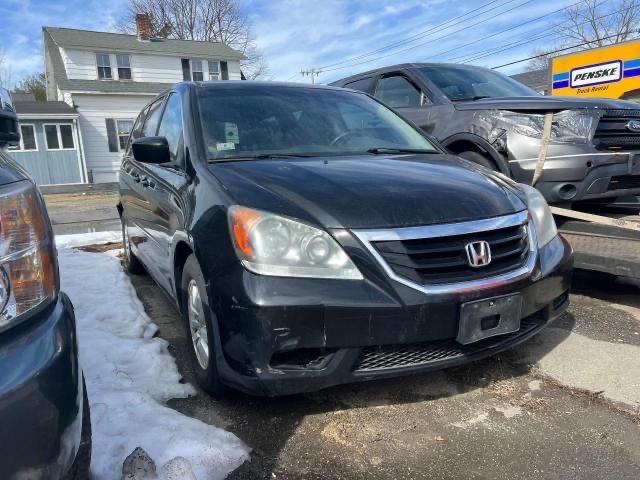 5FNRL38698B077407 - 2008 HONDA ODYSSEY EXL BLACK photo 1