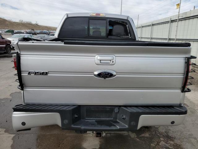 1FTFW1ET4EKE83165 - 2014 FORD F150 SUPERCREW SILVER photo 6