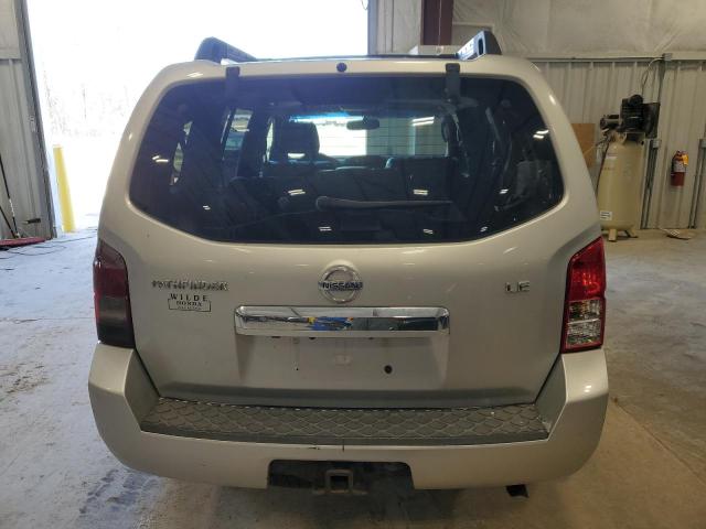 5N1BR18B18C625944 - 2008 NISSAN PATHFINDER LE 银色 照片 6