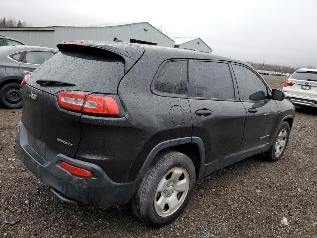 1C4PJLAB0EW153799 - 2014 JEEP CHEROKEE SPORT CHARCOAL photo 3