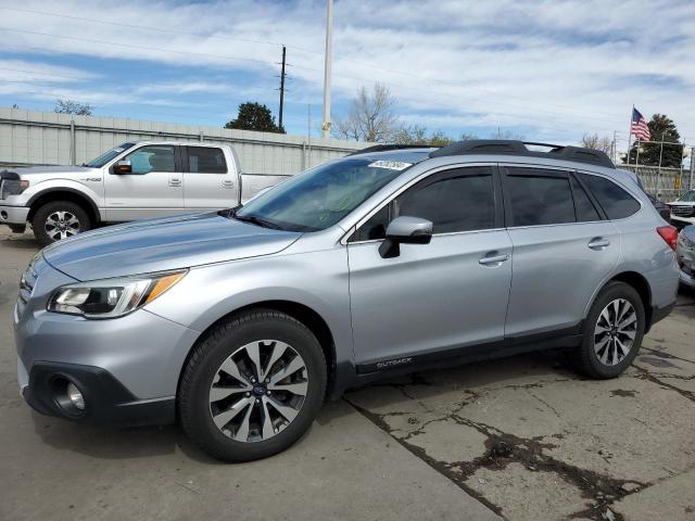 4S4BSBNC8F3260392 - 2015 SUBARU OUTBACK 2.5I LIMITED SILVER photo 1