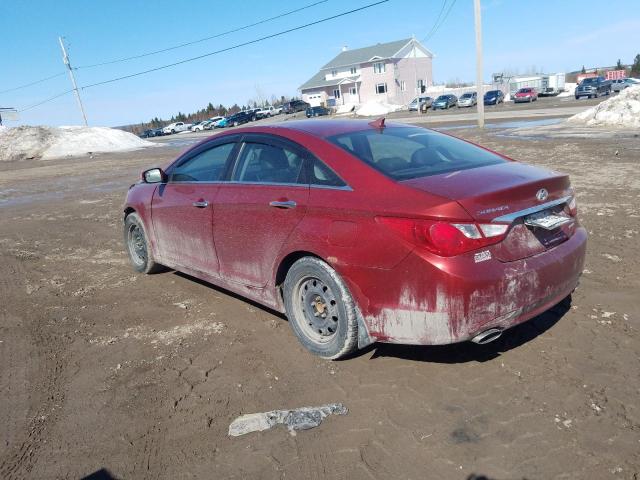 5NPEC4AB4DH529156 - 2013 HYUNDAI SONATA SE 红色 照片 2