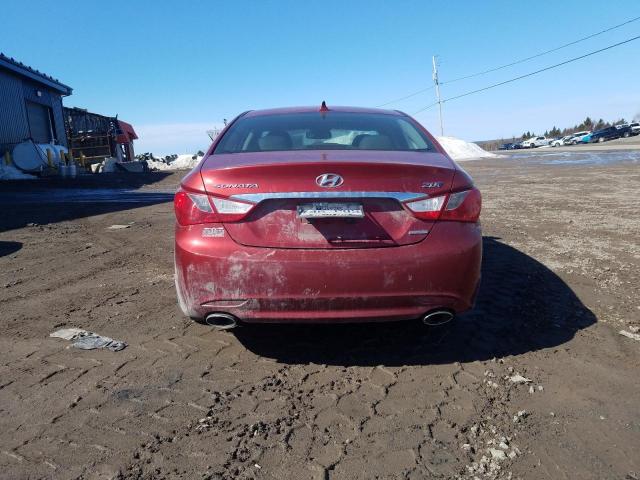 5NPEC4AB4DH529156 - 2013 HYUNDAI SONATA SE 红色 照片 6