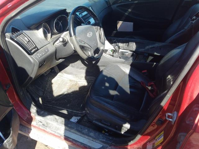 5NPEC4AB4DH529156 - 2013 HYUNDAI SONATA SE 红色 照片 7