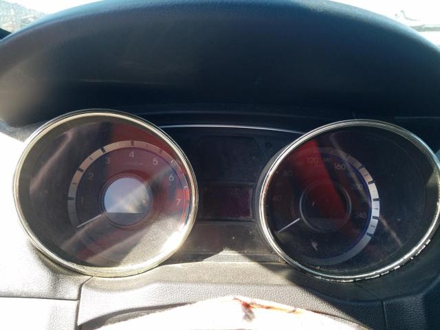 5NPEC4AB4DH529156 - 2013 HYUNDAI SONATA SE 红色 照片 9