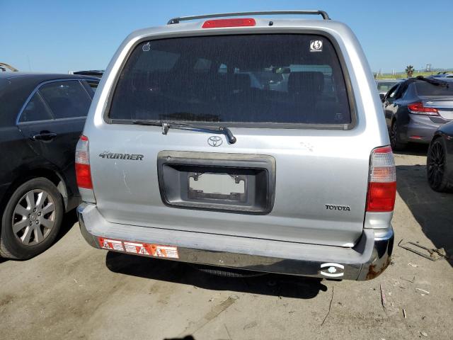 JT3GM84R0Y0064727 - 2000 TOYOTA 4RUNNER SILVER photo 6