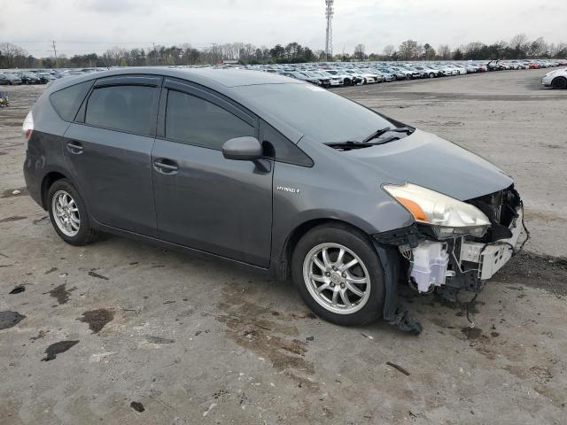 JTDZN3EU8E3327483 - 2014 TOYOTA PRIUS V GRAY photo 4