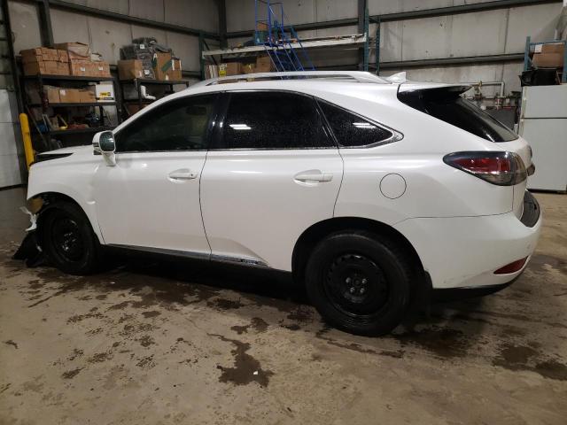 2T2BC1BA8FC001502 - 2015 LEXUS RX 450H WHITE photo 2