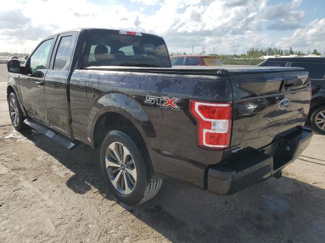 1FTEX1CP6KFA28952 - 2019 FORD F150 SUPER CAB BLACK photo 2