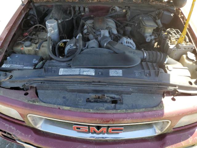 1GKCS13W1S2531667 - 1995 GMC JIMMY RED photo 12